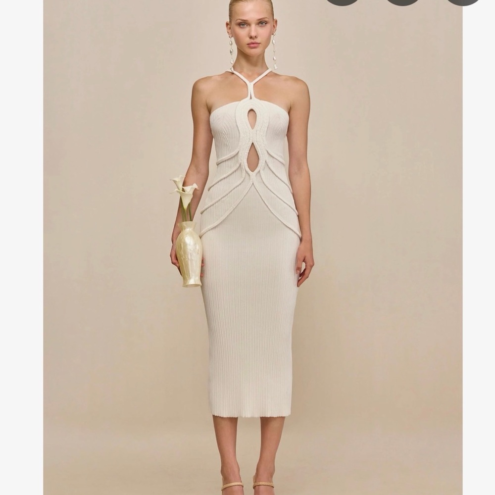 Cult Gaia Avery Knit Dress